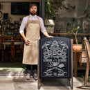 40 Inch Wood A-Frame Sidewalk Wedding Signage Chalkboard by LJGDeals