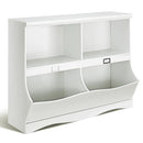 Kids Storage Unit Baby Toy Organizer Children Bookshelf Bookcase-White by LJGDeals