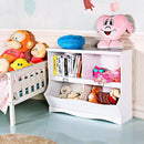 Kids Storage Unit Baby Toy Organizer Children Bookshelf Bookcase-White by LJGDeals