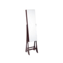 LED Jewelry Cabinet Armoire Organizer with Bevel Edge Mirror by DirectDeals