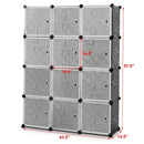 DIY 12 Cube Portable Closet Storage Organizer by LJGDeals