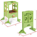Folding Kids Kitchen Counter Step Stool-Green by LJGDeals