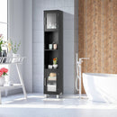 71 Inch Tall Tower Bathroom Storage Cabinet and Organizer Display Shelves for Bedroom by LJGDeals
