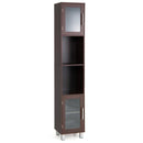 71 Inch Tall Tower Bathroom Storage Cabinet and Organizer Display Shelves for Bedroom by LJGDeals