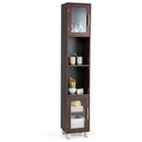 71 Inch Tall Tower Bathroom Storage Cabinet and Organizer Display Shelves for Bedroom by LJGDeals