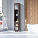 71 Inch Tall Tower Bathroom Storage Cabinet and Organizer Display Shelves for Bedroom by LJGDeals