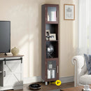 71 Inch Tall Tower Bathroom Storage Cabinet and Organizer Display Shelves for Bedroom by LJGDeals