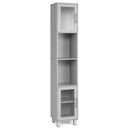 71 Inch Tall Tower Bathroom Storage Cabinet and Organizer Display Shelves for Bedroom by LJGDeals