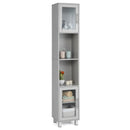 71 Inch Tall Tower Bathroom Storage Cabinet and Organizer Display Shelves for Bedroom by LJGDeals