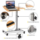 Adjustable Laptop Desk With Stand Holder And Wheels by LJGDeals