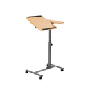 Adjustable Laptop Desk With Stand Holder And Wheels by LJGDeals