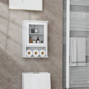 Bathroom Wall Mounted Adjustable Hanging Storage Medicine Cabinet by LJGDeals