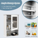 Bathroom Wall Mounted Adjustable Hanging Storage Medicine Cabinet by LJGDeals