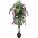 6-Feet Artificial Wisteria Silk Indoor-Outdoor Tree by LJGDeals