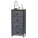 Chest Storage Tower Side Table Display Storage with 4 Drawers by DirectDeals