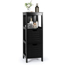 Floor Cabinet Multifunction Storage Rack Stand Organizer by LJGDeals
