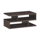 3-Tier Rectangular Modern Coffee Table with Storage Shelf by LJGDeals