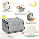 Set of 4 Storage Bins Stackable Cubes with Lid by LJGDeals
