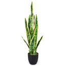 35.5 Inch Indoor-Outdoor Decoration Fake Artificial Snake Plant by LJGDeals
