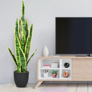 35.5 Inch Indoor-Outdoor Decoration Fake Artificial Snake Plant by LJGDeals
