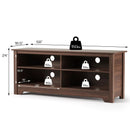 58 Inch Wooden Entertainment Media Center TV Stand by LJGDeals