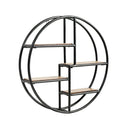 Hanging Storage Shelf Circular Wall-Mounted 4-Tier Rack by LJGDeals