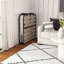 Twin Size Folding Guest Bed with Memory Foam Mattress Made in Italy by LJGDeals
