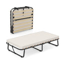 Twin Size Folding Guest Bed with Memory Foam Mattress Made in Italy by LJGDeals