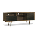 Mid-Century Modern TV Stand for TVs up to 65 Inch with Storage Shelves by LJGDeals
