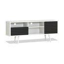 Mid-Century Modern TV Stand for TVs up to 65 Inch with Storage Shelves by LJGDeals
