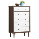 Antique-Style Free-Standing Dresser with 5 Drawers by LJGDeals