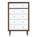 Antique-Style Free-Standing Dresser with 5 Drawers by LJGDeals