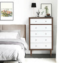 Antique-Style Free-Standing Dresser with 5 Drawers by LJGDeals