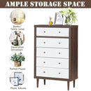 Antique-Style Free-Standing Dresser with 5 Drawers by LJGDeals