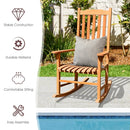 Outdoor Rocking Chair Single Rocker for Patio Deck by LJGDeals