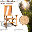 Outdoor Rocking Chair Single Rocker for Patio Deck by LJGDeals