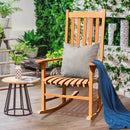 Outdoor Rocking Chair Single Rocker for Patio Deck by LJGDeals