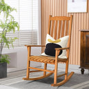 Outdoor Rocking Chair Single Rocker for Patio Deck by LJGDeals