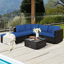 6 Pieces Outdoor Patio Rattan by LJGDeals