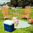3 Pieces Adirondack Chair Set with Widened Armrest by LJGDeals