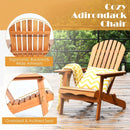 3 Pieces Adirondack Chair Set with Widened Armrest by LJGDeals