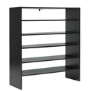 3 Pieces 31-Inch Stackable Multi-Shape Shoe Rack by LJGDeals