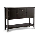 Wooden Sideboard Buffet Console Table with Drawers and Storage by LJGDeals