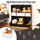 Freestanding Combo Cubby Bin Storage Organizer Unit W/3 Baskets by LJGDeals