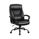 Massage Executive Office Chair with 6 Vibrating Points-Black by LJGDeals