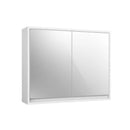 2-Door Wall-Mounted Bathroom Mirrored Medicine Cabinet by LJGDeals