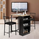 3 Piece Counter Height Pub Dining Set by LJGDeals