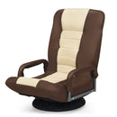 360-Degree Swivel Gaming Floor Chair with Foldable Adjustable Backrest by LJGDeals