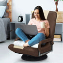 360-Degree Swivel Gaming Floor Chair with Foldable Adjustable Backrest by LJGDeals
