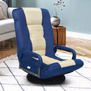 360-Degree Swivel Gaming Floor Chair with Foldable Adjustable Backrest by LJGDeals